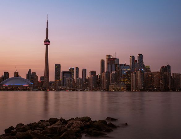 Toronto Skyline from the Centre Island