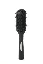 hair brush isolated on blank background