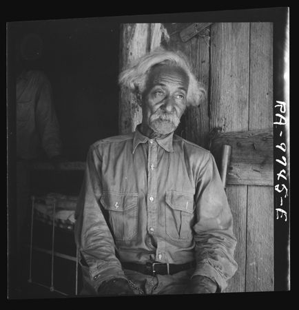 Bob Lemmons, ex-slave, 1936, photo by Dorothea Lange