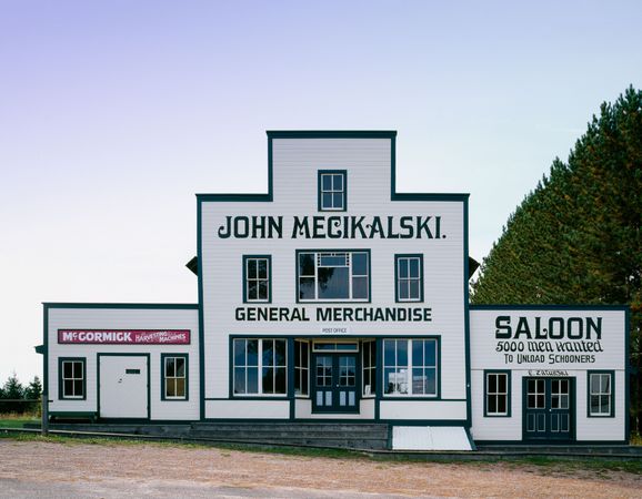 Historic general merchandise store, Jennings, Wisconsin