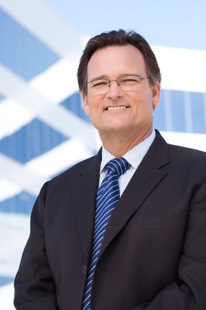 Businessman Smiling