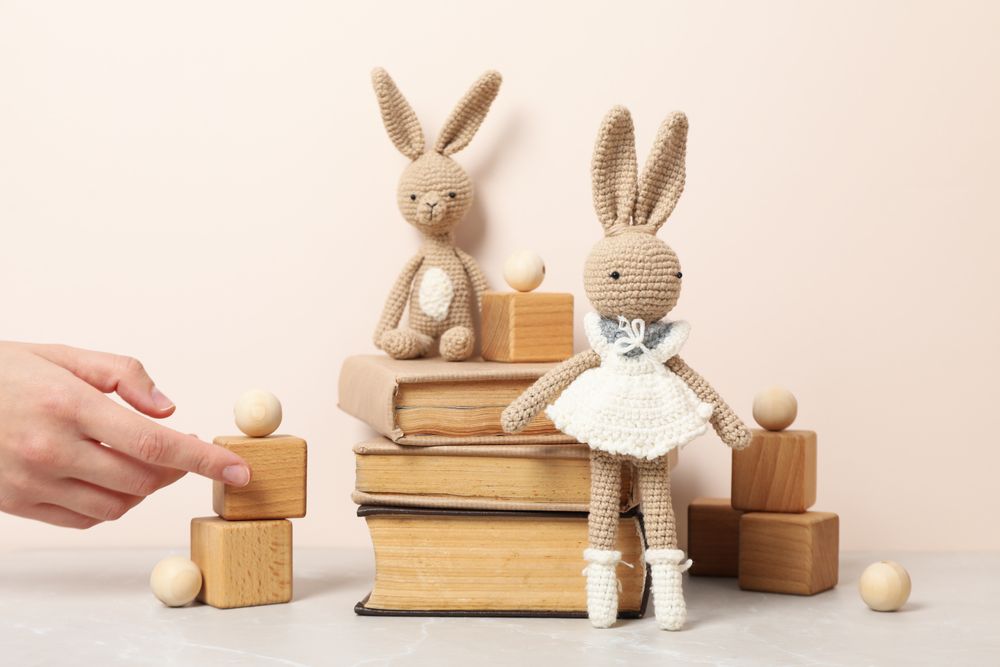 Book for baby, concept of literature for children and baby