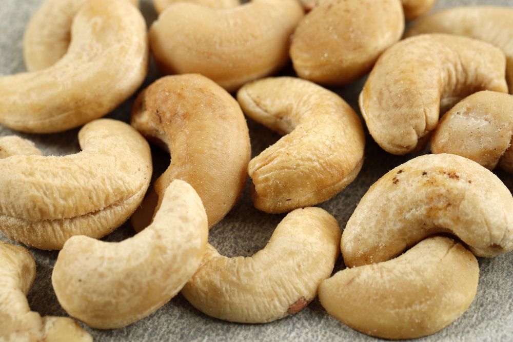 Raw Cashew on the Table