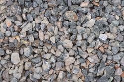 Background of grey rocks on the beach