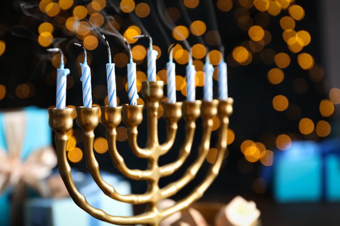 Concept of Jewish winter holiday, Hanuka holiday
