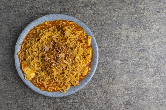 fried instant noodle