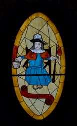 A depiction of the namesake of the Santo Niño de Atocha Chapel, Chimayó, New Mexico