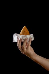 Sicilian Arancino in Hand