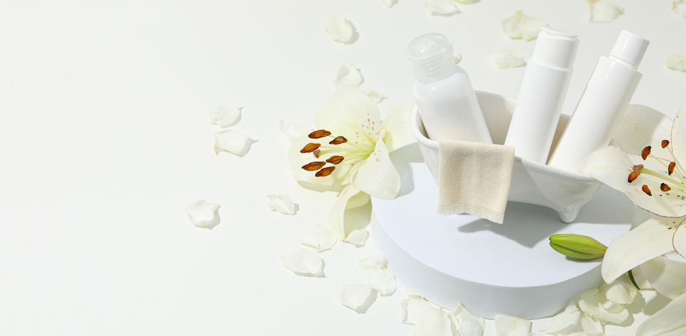 Concept of cosmetic and beauty care, space for text