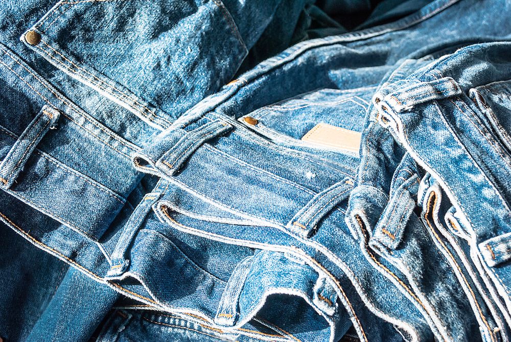 Lot of different blue jeans Blue Jeans