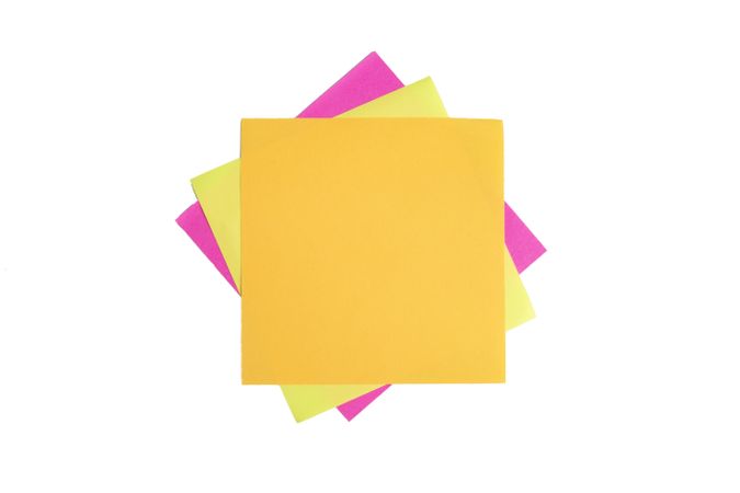 sticky notes