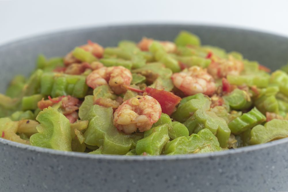 bitter melon and shrimp
