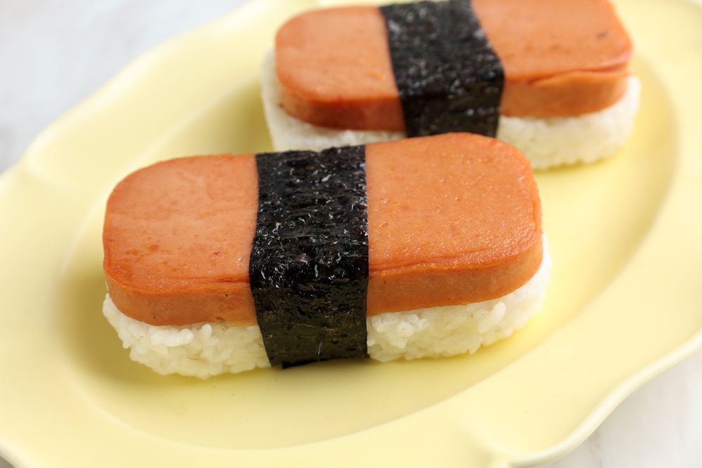 Musubi Spam Wrapped with Nori