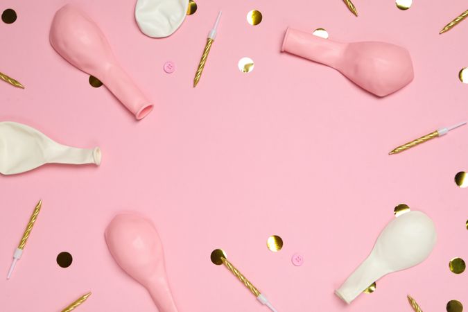 Concept of party and celebration, accessories for party