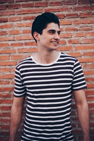 Portrait of casual young man