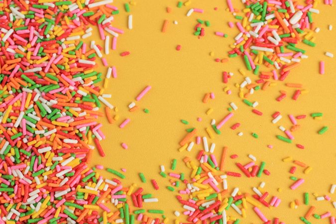 Donut Rainbow Sprinkles Pattern,