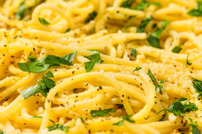 Italian Homemade Lemon Pepper Pasta