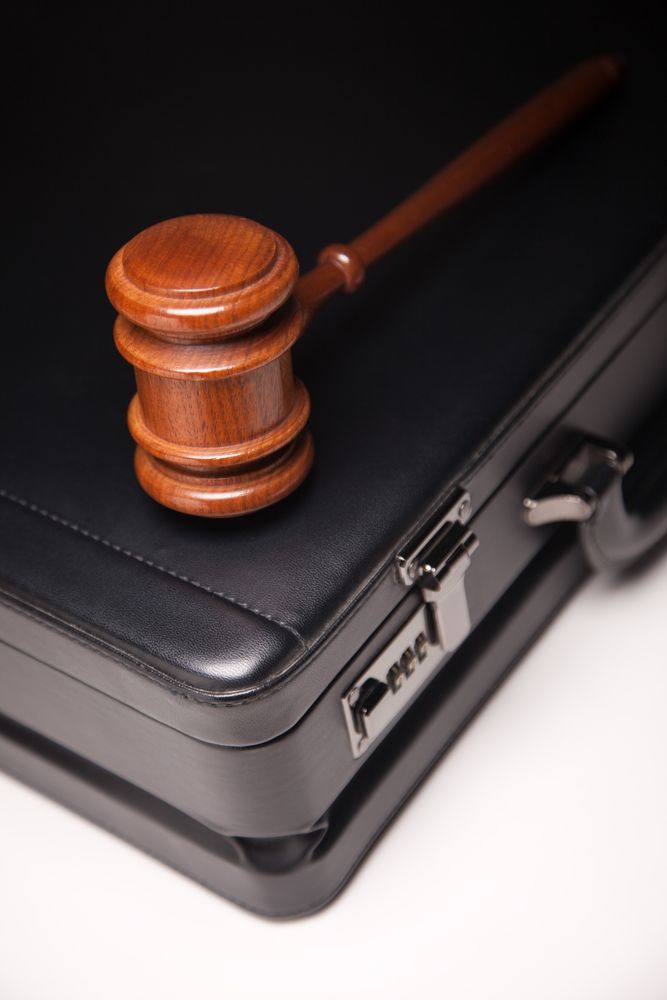 Gavel and Briefcase