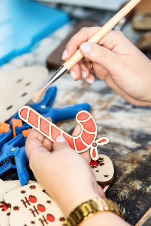 Woodworking workshop eco-friendly Christmas toys