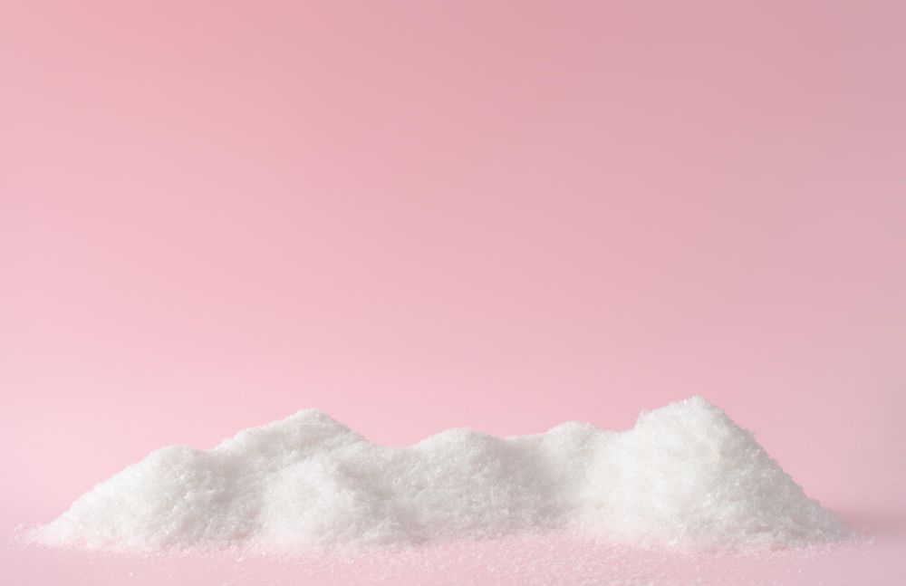 Snowy Christmas winter landscape background