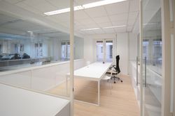 Empty meeting room