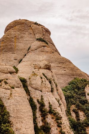 Views of the mountain of Montserrat