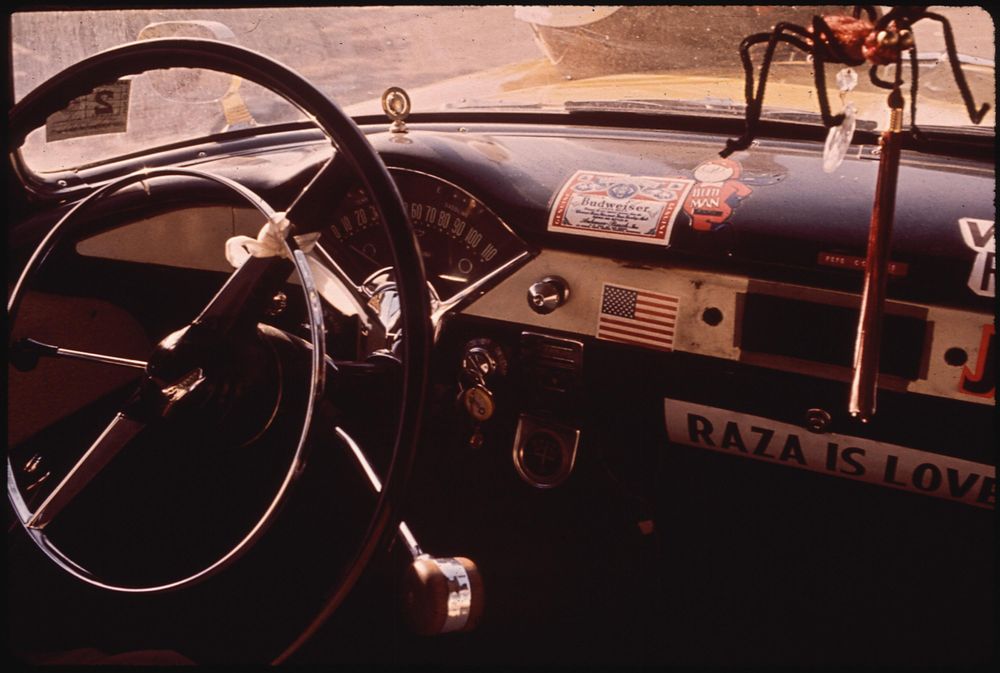 Automobile in the El Paso's Second Ward Neighborhood