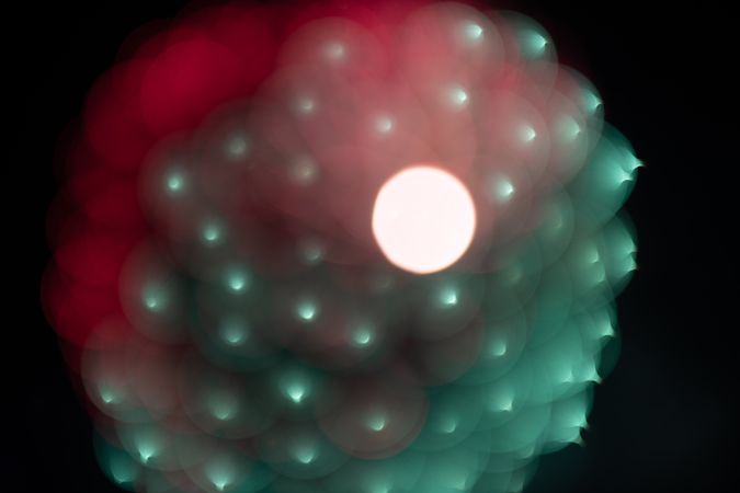 Bright fireworks on night sky