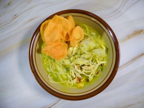 soto ayam, traditional indonesian food