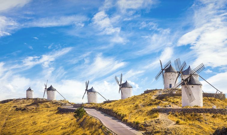 Windmills of Consuegra, Castile La Mancha, Spain