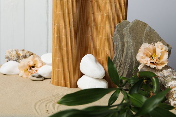 Composition for Zen, Relaxation, Harmony and Balance concept