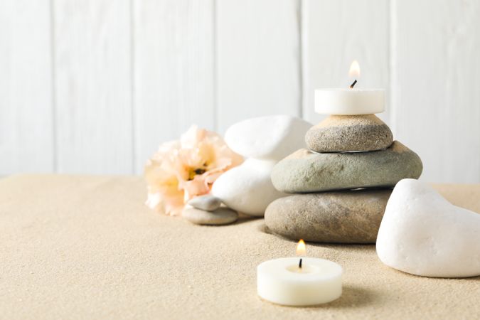 Composition for Zen, Relaxation, Harmony and Balance concept
