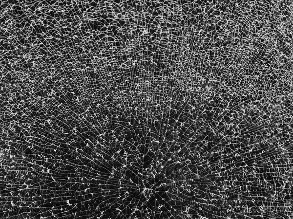 Cracked glass texture