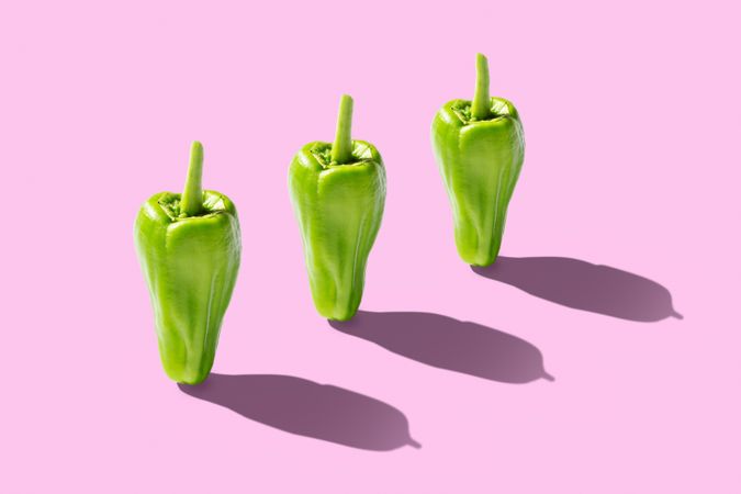Fresh padron pepper