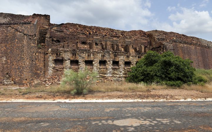 Old mining structures in Riotinto