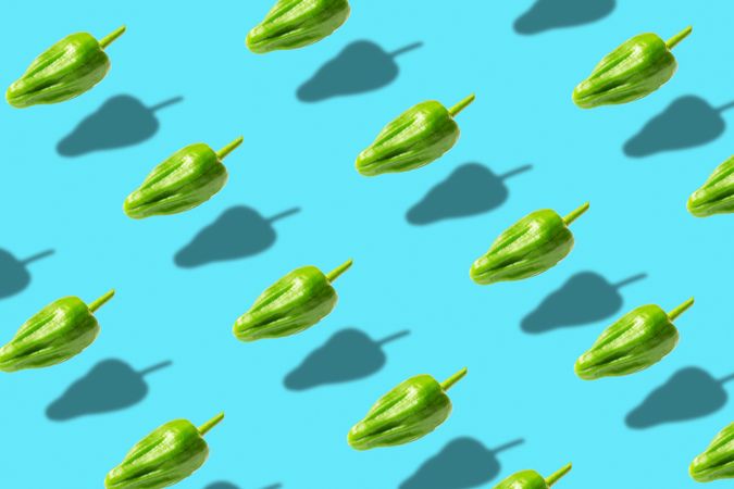 Fresh padron pepper
