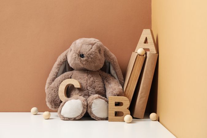 Book for baby, concept of literature for children and baby