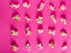 Set of popcorn on board