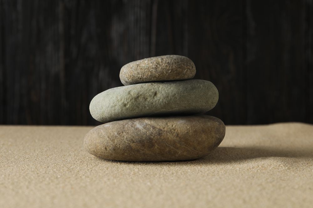 Composition for Zen, Relaxation, Harmony and Balance concept