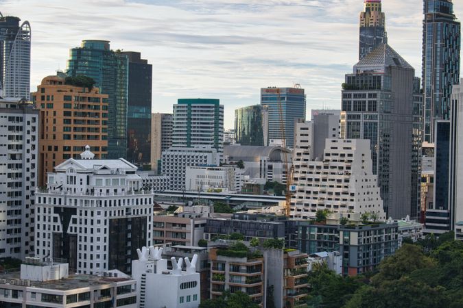 City buildings during daytime