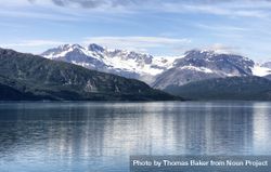 Alaska Glacier bay landscape during late summer 5oDE71