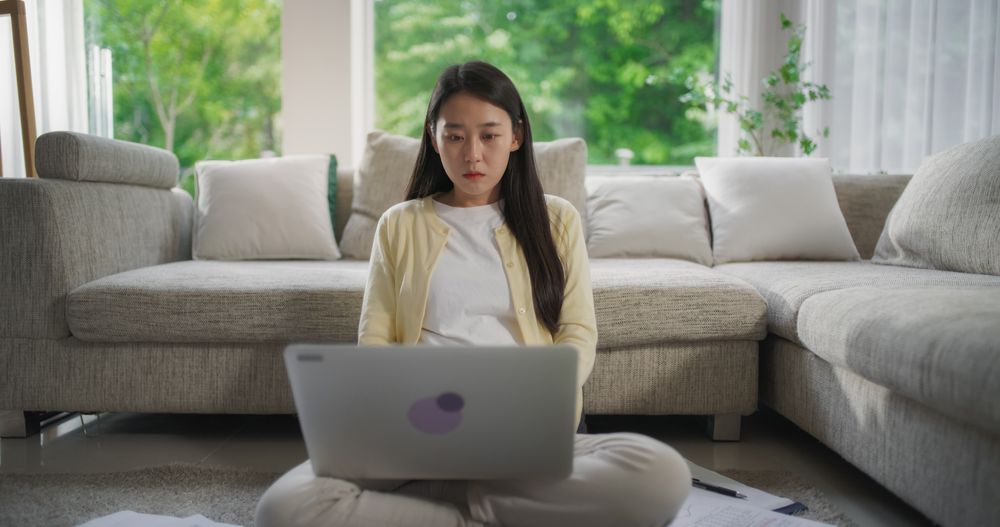 Female South Korean Professional Working in Remote Employment