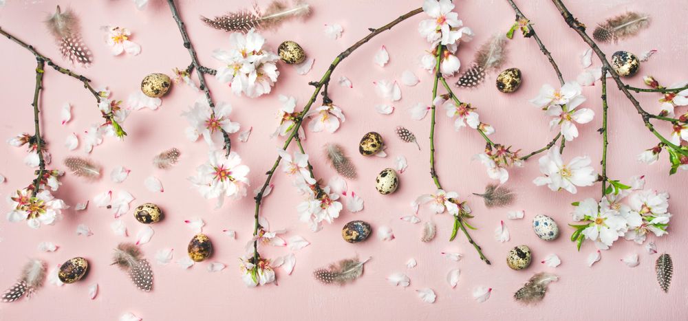 Easter holiday background or wallpaper
