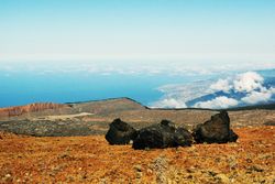 Volcano of Teide from above