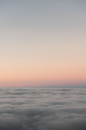 Cloudscape in the evening