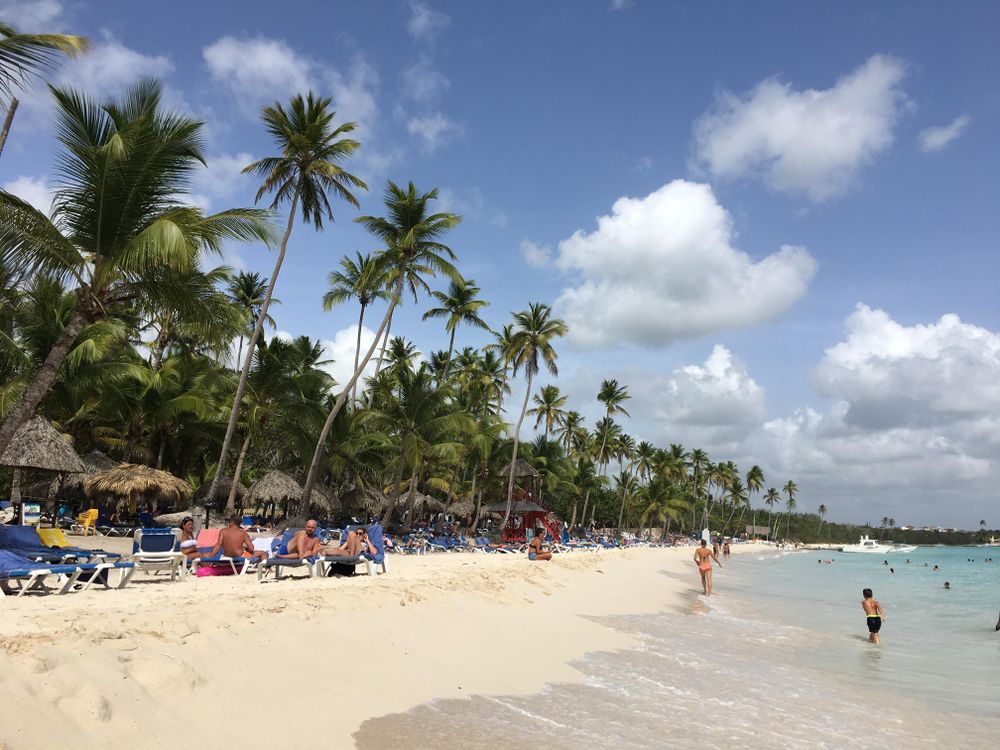 People at the beach