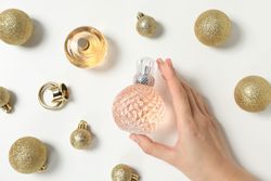 Concept of different cosmetics, different winter cosmetics