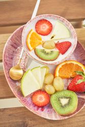 Mix of fruits and berries