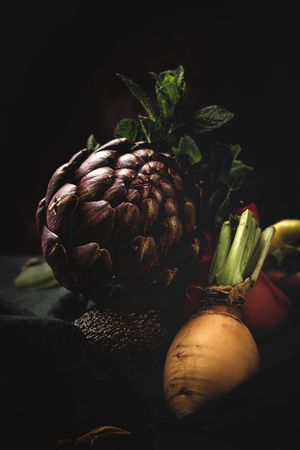 Mix of fresh vegetables