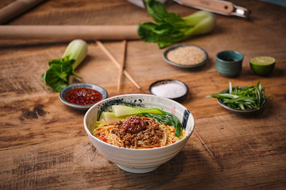 Delicious Ramen Soup Bowl